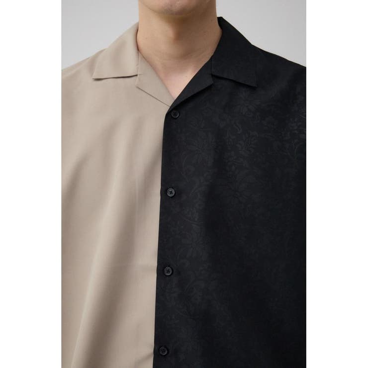 接触冷感フェイクスウェードバイカラーシャツ | AZUL BY MOUSSY | 詳細画像18 