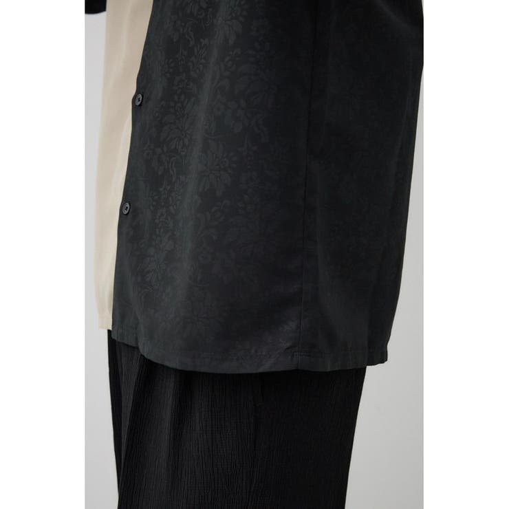 接触冷感フェイクスウェードバイカラーシャツ | AZUL BY MOUSSY | 詳細画像21 