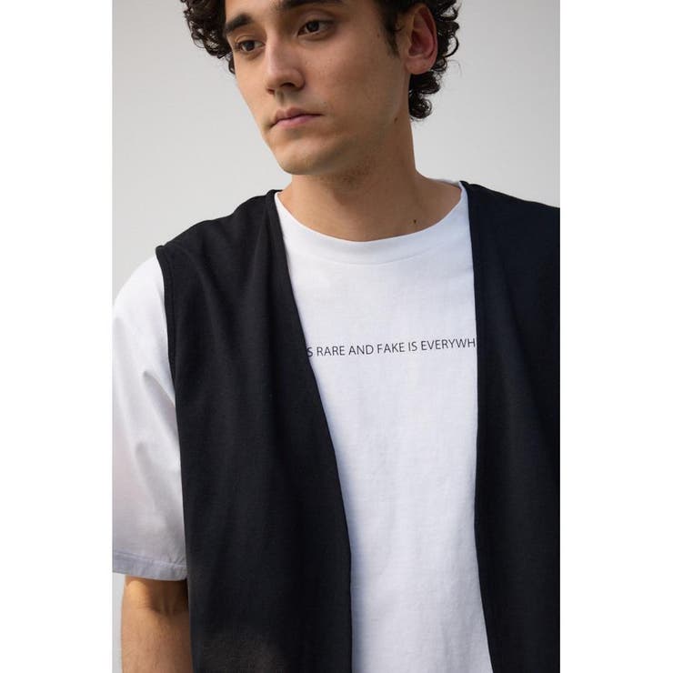 ジレセットTシャツ | AZUL BY MOUSSY | 詳細画像2 