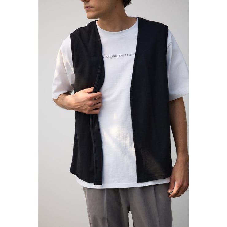 BLK | ジレセットTシャツ | AZUL BY MOUSSY