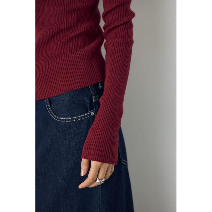 シャギーコンビジップオフショルニット | AZUL BY MOUSSY | 詳細画像29 