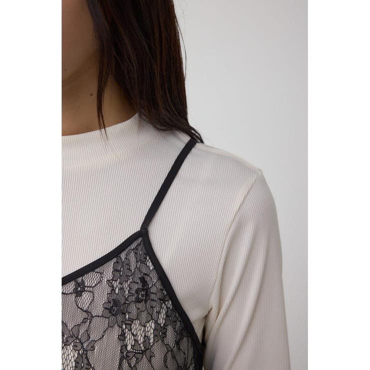 インナーSET ドロストレースキャミソールトップス | AZUL BY MOUSSY | 詳細画像23 