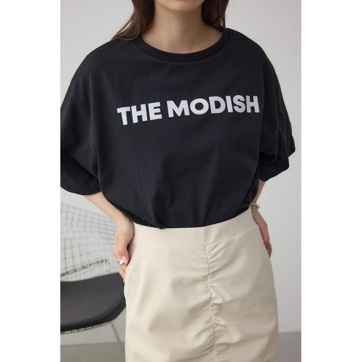 BLK | フロッキープリントTシャツ | AZUL BY MOUSSY