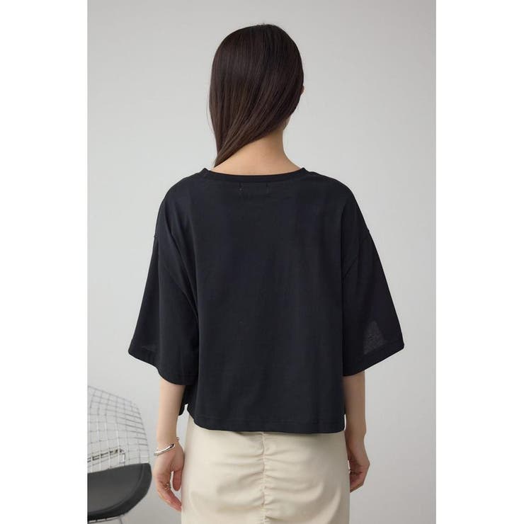 フロッキープリントTシャツ | AZUL BY MOUSSY | 詳細画像16 