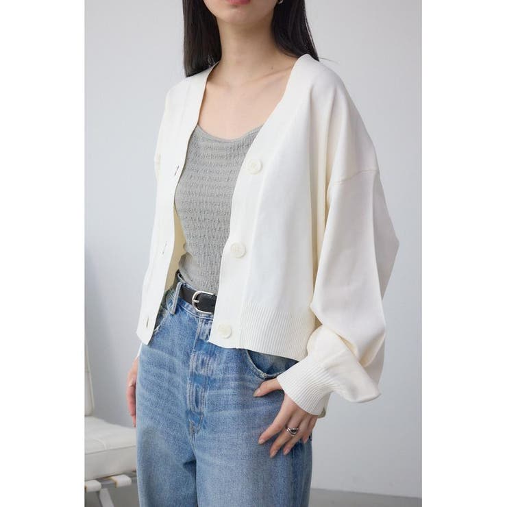 IVOY3 | コクーンシルエットカーディガン | AZUL BY MOUSSY