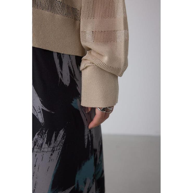 シアージップアップカーディガン | AZUL BY MOUSSY | 詳細画像30 