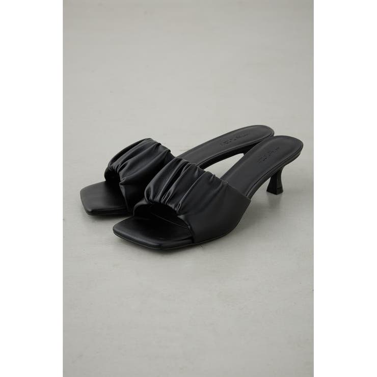 ギャザーストラップスクエアトゥサンダル | AZUL BY MOUSSY | 詳細画像15 