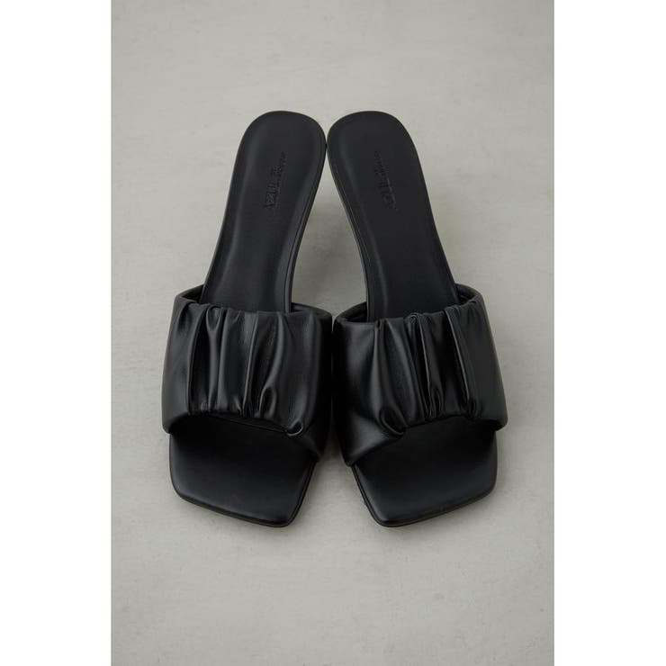 ギャザーストラップスクエアトゥサンダル | AZUL BY MOUSSY | 詳細画像17 