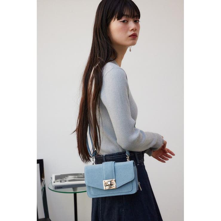 ターンロックフラップウォレットバッグ | AZUL BY MOUSSY | 詳細画像19 