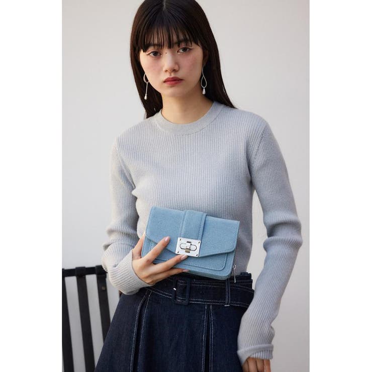 ターンロックフラップウォレットバッグ | AZUL BY MOUSSY | 詳細画像20 