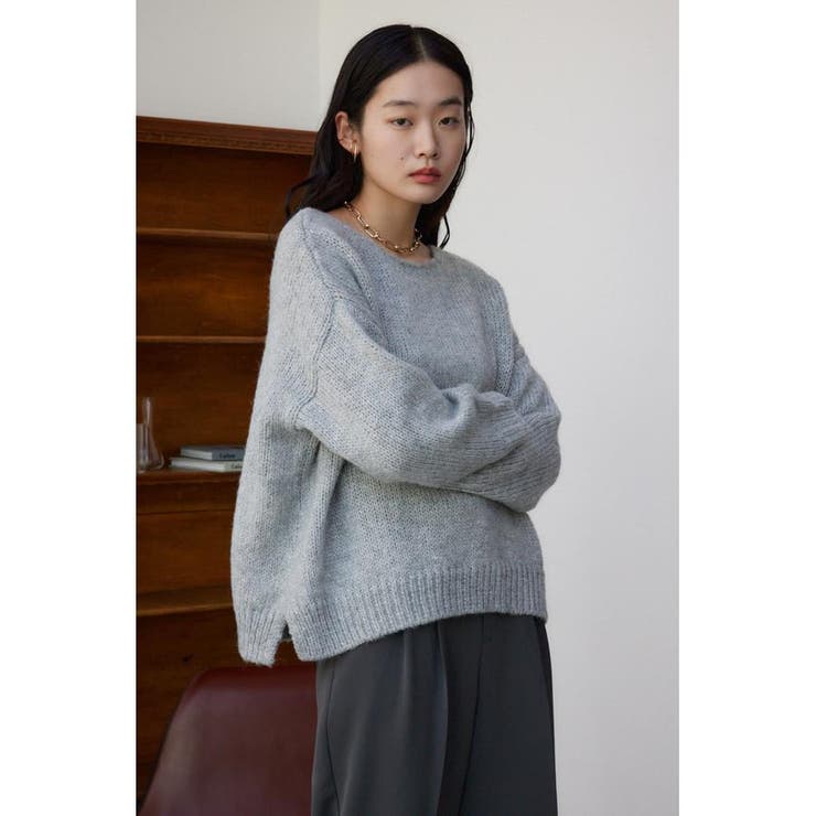 カラーニットプルオーバー | AZUL BY MOUSSY | 詳細画像33 