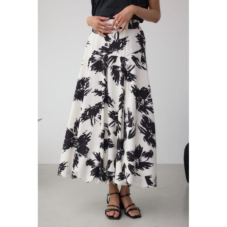 柄WHT5 | ボリュームバルーンスカート | AZUL BY MOUSSY