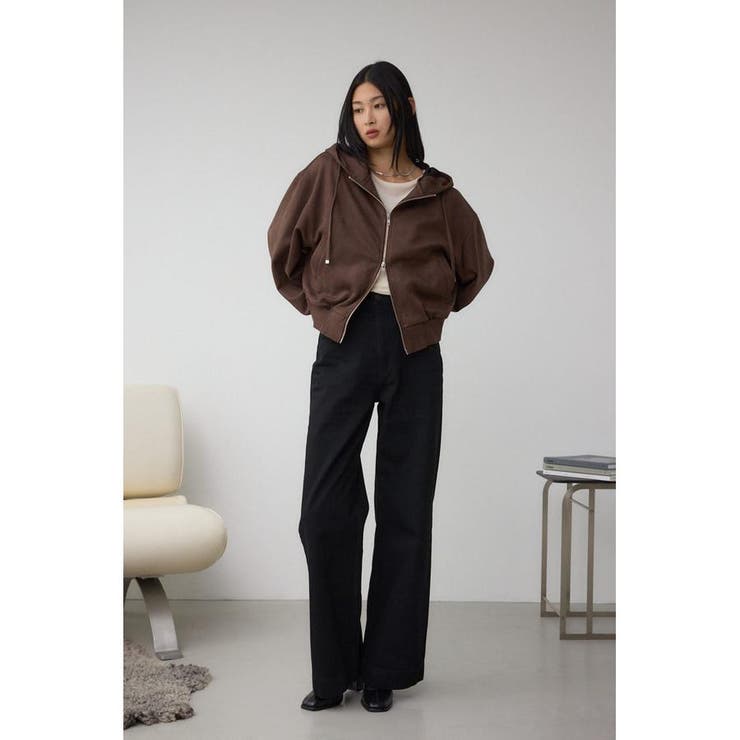 フェイクスエードフーディブルゾン | AZUL BY MOUSSY | 詳細画像29 