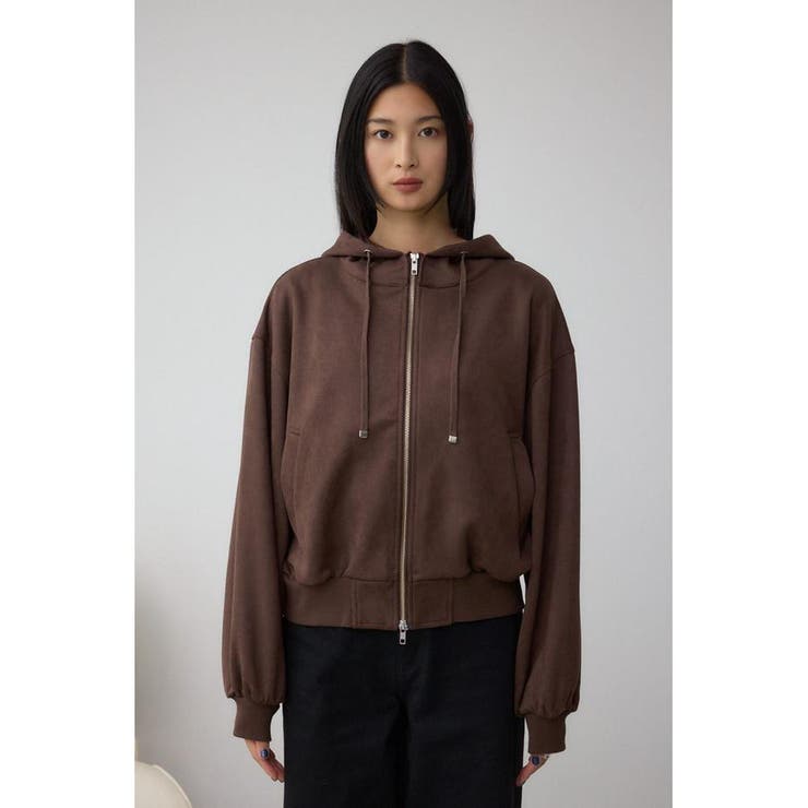 フェイクスエードフーディブルゾン | AZUL BY MOUSSY | 詳細画像30 