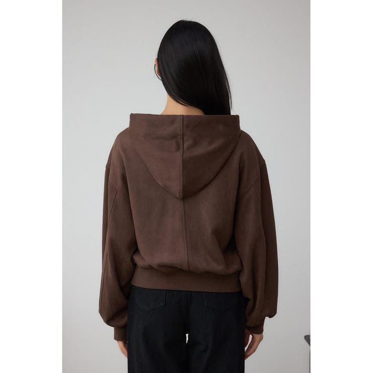 フェイクスエードフーディブルゾン | AZUL BY MOUSSY | 詳細画像32 