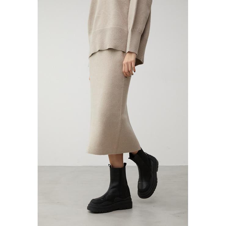 RIB KNIT TIGHT SKIRT[品番：AZLW0020573]｜AZUL BY MOUSSY