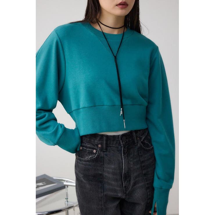 AZUL HOME】ワンポイントクマ刺繍スウェット｜AZUL BY MOUSSY