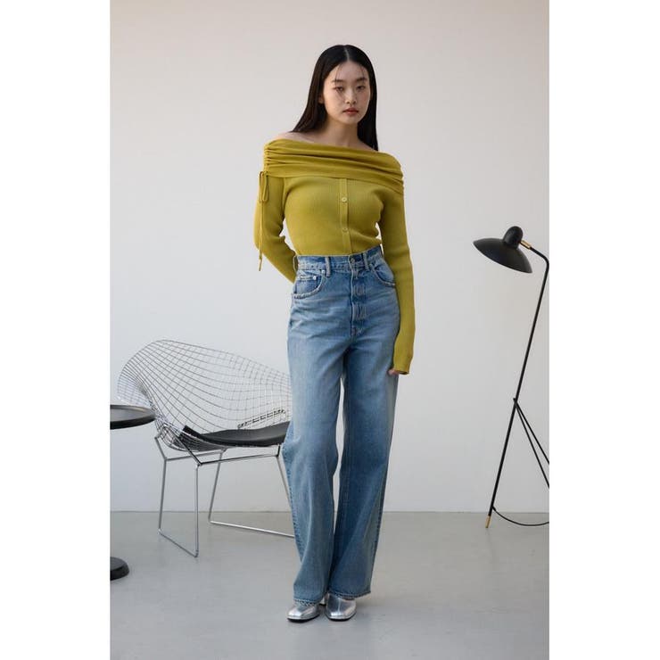 ギャザーオフショルダーニットトップス | AZUL BY MOUSSY | 詳細画像26 