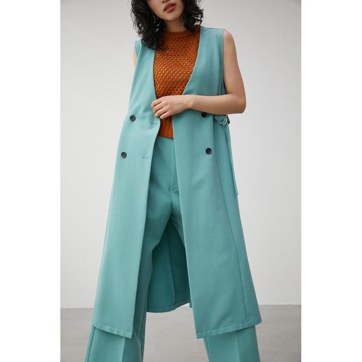 BLU | VENUS LONG GILET | AZUL BY MOUSSY