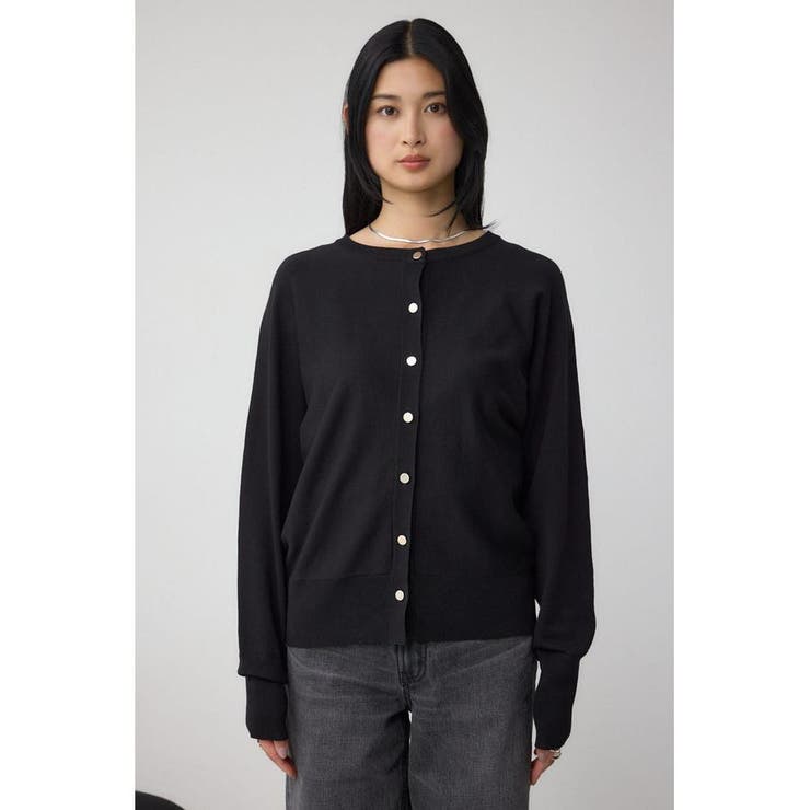 格上げ ドルマンニットカーディガン | AZUL BY MOUSSY | 詳細画像15 