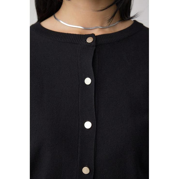 格上げ ドルマンニットカーディガン | AZUL BY MOUSSY | 詳細画像18 