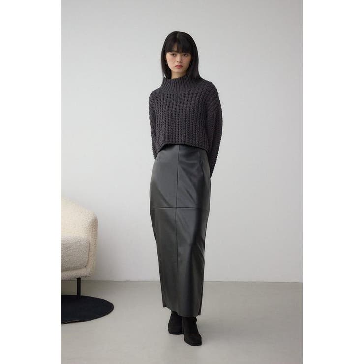 マットモールクロップドハイネックニット | AZUL BY MOUSSY | 詳細画像23 