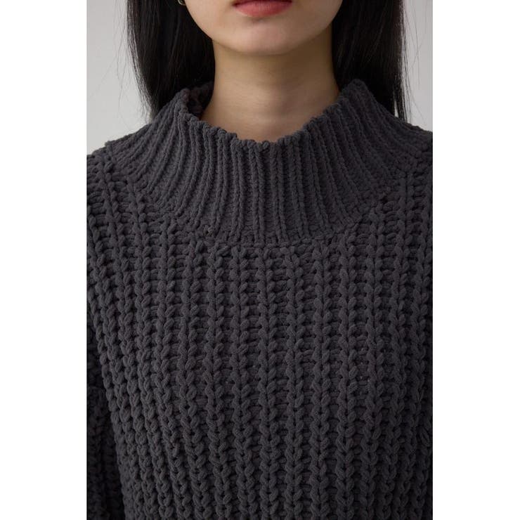 マットモールクロップドハイネックニット | AZUL BY MOUSSY | 詳細画像28 