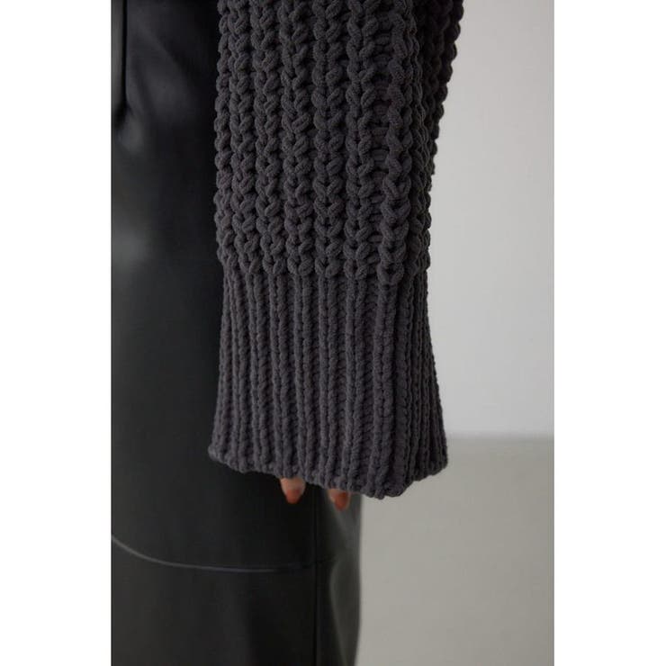 マットモールクロップドハイネックニット | AZUL BY MOUSSY | 詳細画像29 