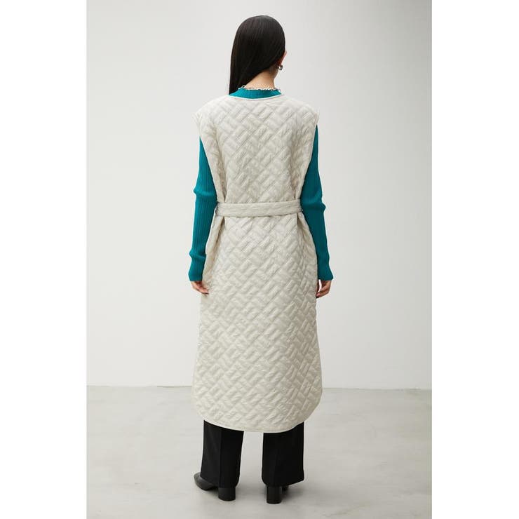 QUILTING LONG VEST[品番：AZLW0020377]｜AZUL BY MOUSSY（アズール