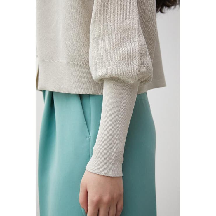 PUFF SLEEVE SHORT CARDIGAN[品番：AZLW0020726]｜AZUL BY MOUSSY