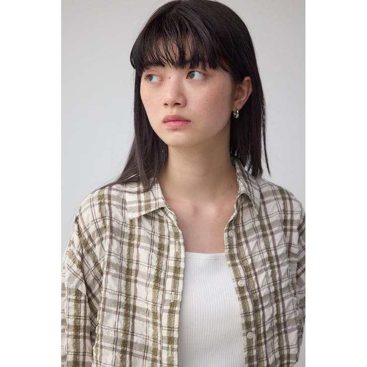 ラウンドヘムドロストシャツ | AZUL BY MOUSSY | 詳細画像12 