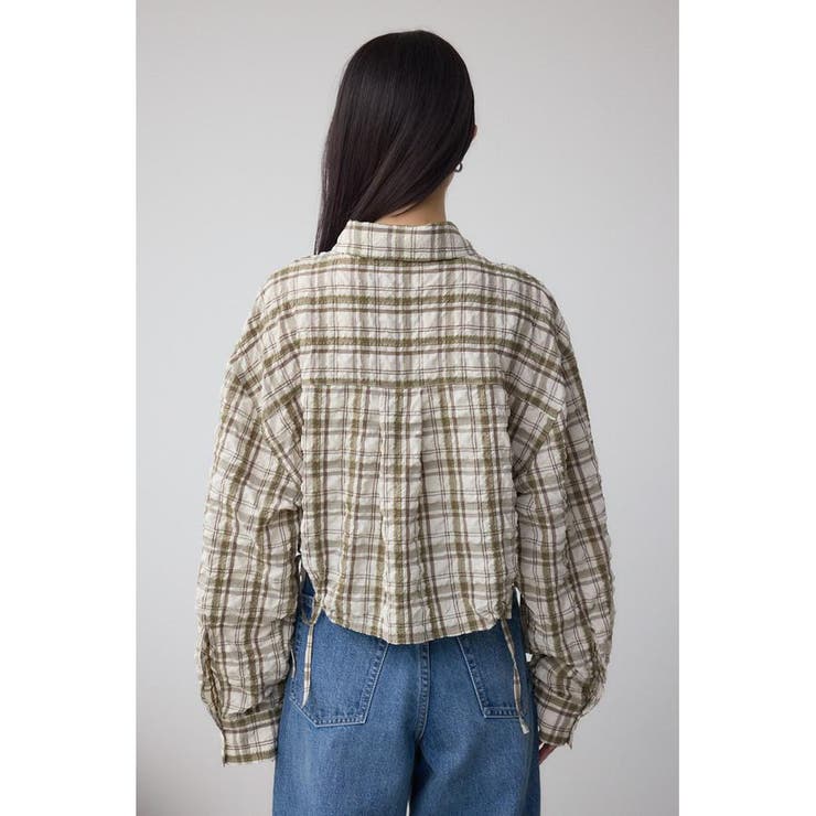 ラウンドヘムドロストシャツ | AZUL BY MOUSSY | 詳細画像17 