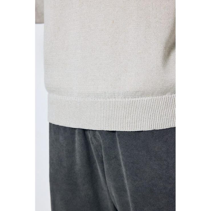 リネンミックススキッパーポロシャツ | AZUL BY MOUSSY | 詳細画像21 