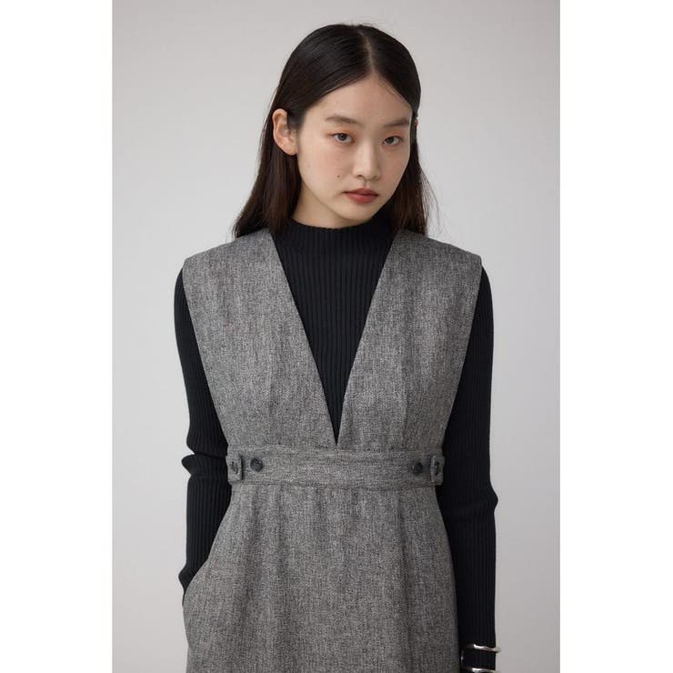 カットアウトマーメーイドジャンパースカート | AZUL BY MOUSSY | 詳細画像16 