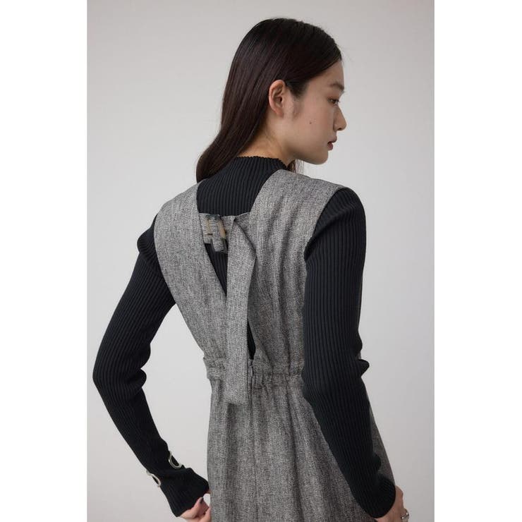 カットアウトマーメーイドジャンパースカート | AZUL BY MOUSSY | 詳細画像17 