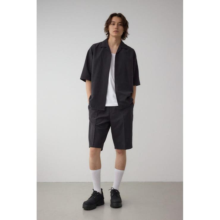 C/Tフェイクスウェードショートパンツセットアップ | AZUL BY MOUSSY | 詳細画像4 