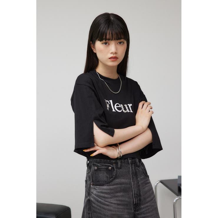 ビジューロゴTEE | AZUL BY MOUSSY | 詳細画像14 