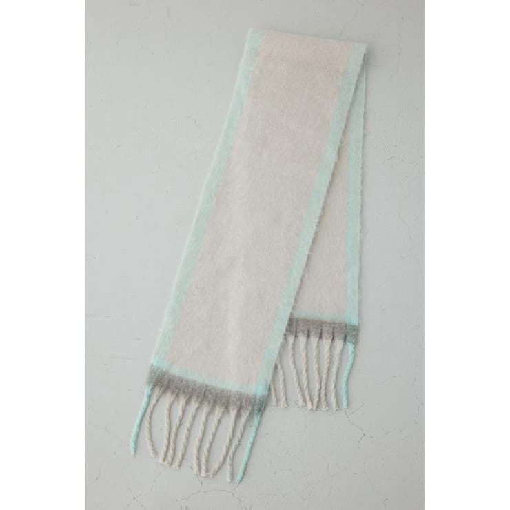 マルチデザインフラッフィーロングマフラー | AZUL BY MOUSSY | 詳細画像3 