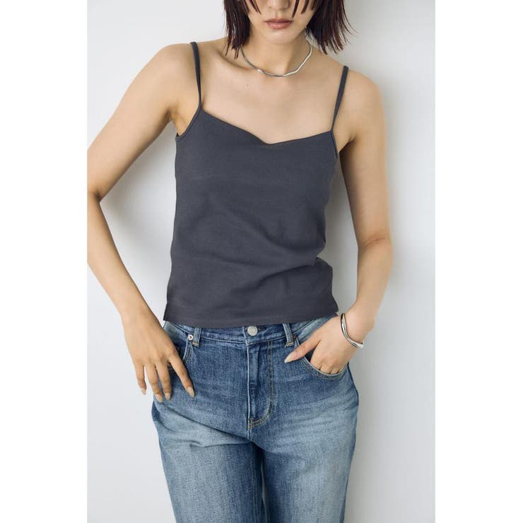 カップ付リブキャミソール | AZUL BY MOUSSY | 詳細画像13 