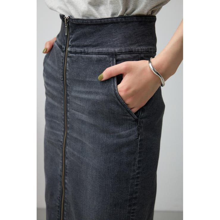 AZUL DENIM フロントジップデニムスカート | AZUL BY MOUSSY | 詳細画像10 