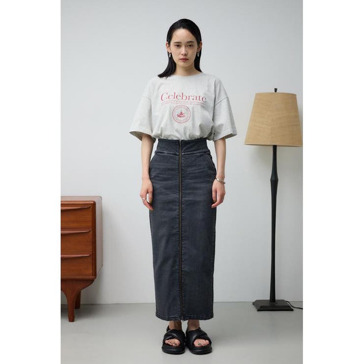 AZUL DENIM フロントジップデニムスカート | AZUL BY MOUSSY | 詳細画像2 