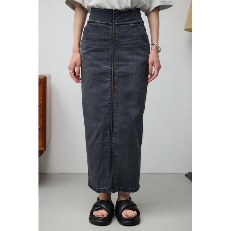 AZUL DENIM フロントジップデニムスカート | AZUL BY MOUSSY | 詳細画像5 