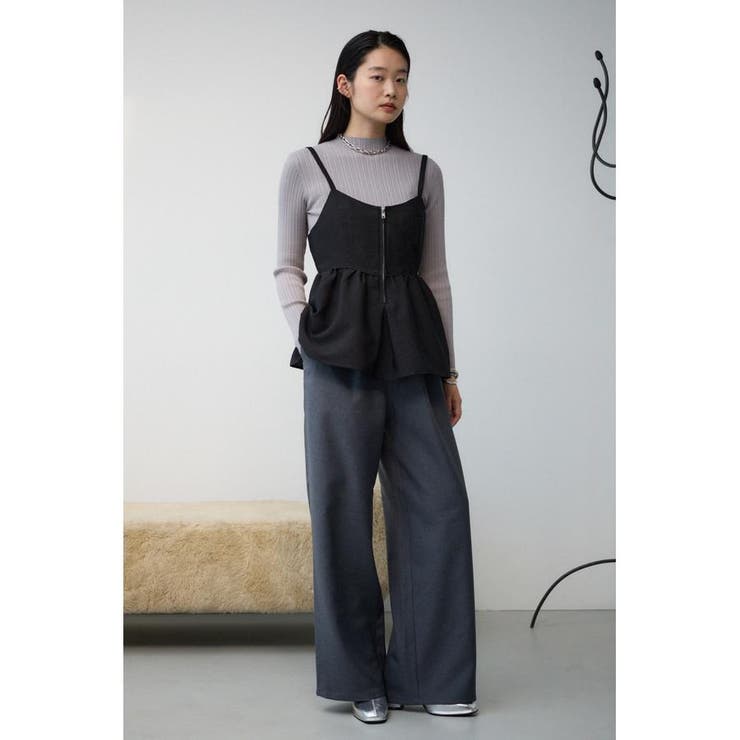 ジャガードフレアキャミ | AZUL BY MOUSSY | 詳細画像13 