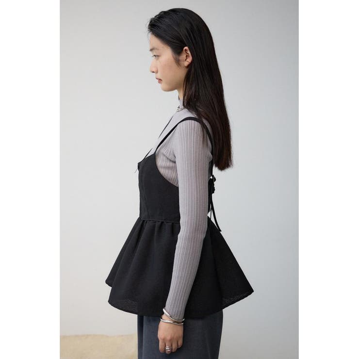 ジャガードフレアキャミ | AZUL BY MOUSSY | 詳細画像15 