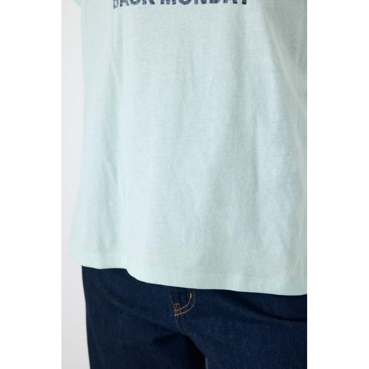 フレンチスリーブロゴプリントT | AZUL BY MOUSSY | 詳細画像31 