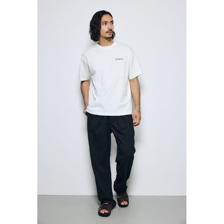 楊柳リラックスパンツ | AZUL BY MOUSSY | 詳細画像4 