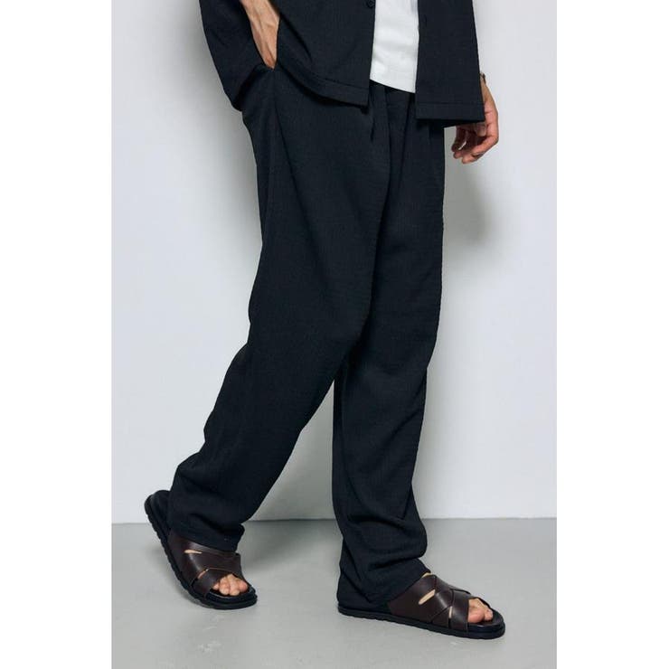 BLK | 楊柳リラックスパンツ | AZUL BY MOUSSY