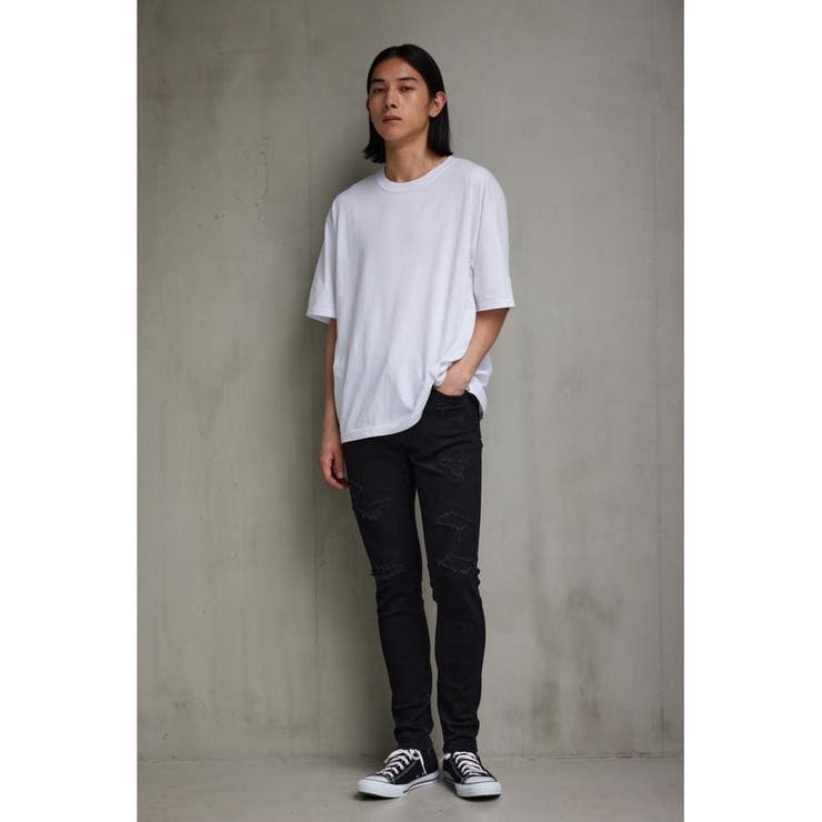 AZUL DENIM リペアスキニー | AZUL BY MOUSSY | 詳細画像3 