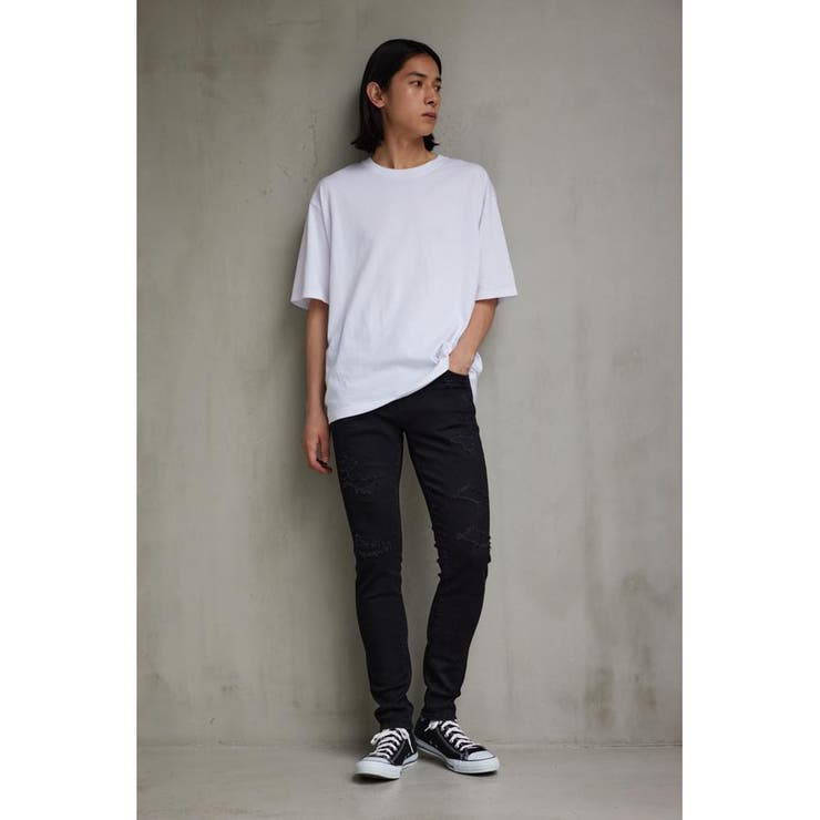 AZUL DENIM リペアスキニー | AZUL BY MOUSSY | 詳細画像4 