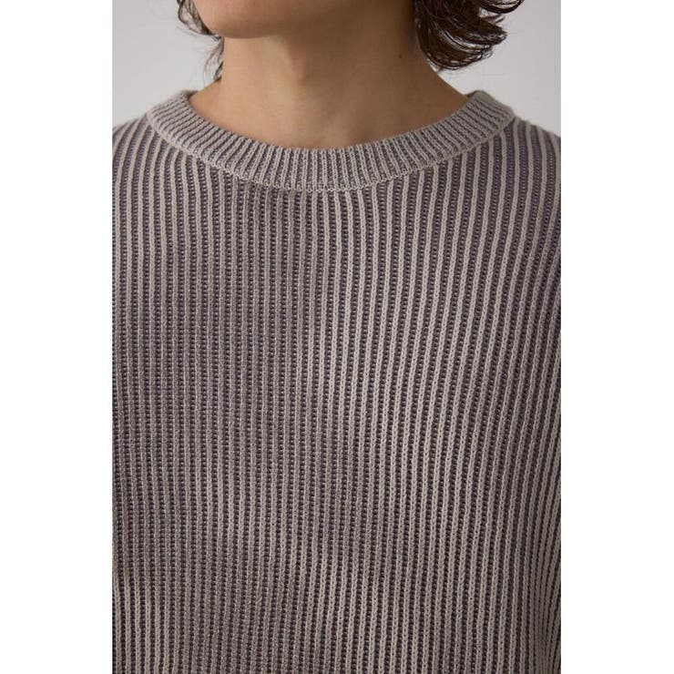 シャドウスプレーリブニット | AZUL BY MOUSSY | 詳細画像24 